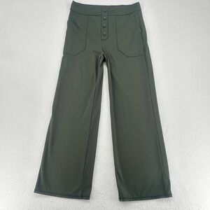 Pull On Stretch Pants Olive Green‎ Size L Excellent Condition